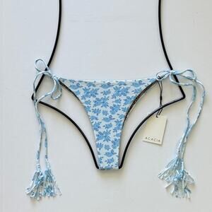 Acacia Swimwear Lauie Tie Side Bikini Bottom – Petite Rose – Size XL